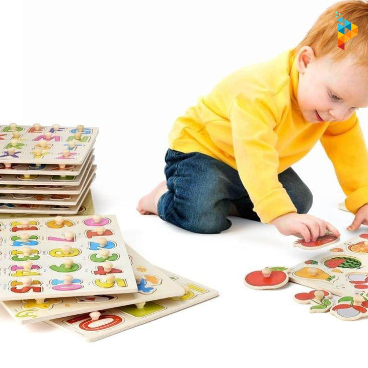 Les Animaux Marins Montessori puzzle en bois éducatif enfant ...