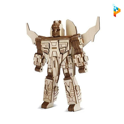 Transformers Puzzle 3D en bois