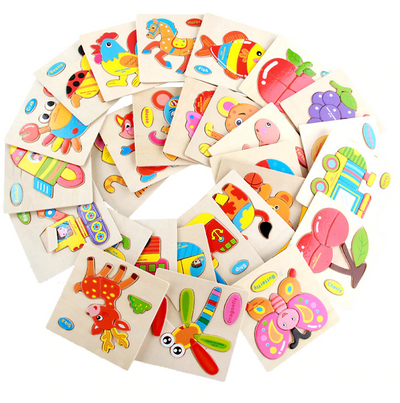 L'excavateur Montessori engins Puzzle 3D Educatif