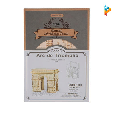Arc de Triomphe puzzle en bois 3D-Puzzledebois ™