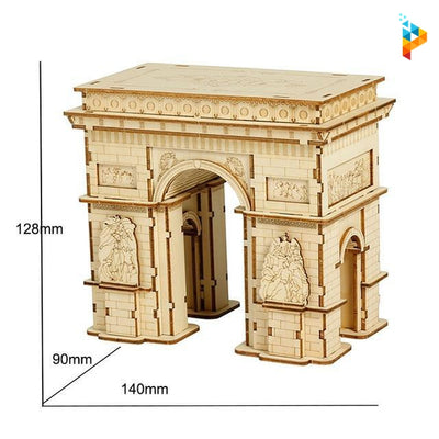 Arc de Triomphe puzzle en bois 3D-Puzzledebois ™