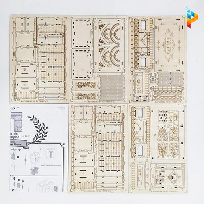 Arc de Triomphe puzzle en bois 3D-Puzzledebois ™