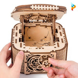 Boite à bijou puzzle en bois mécanique 3D-Puzzledebois ™