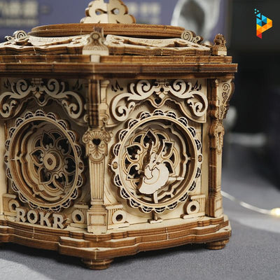 Boite à secret coffret mécanique-Puzzledebois ™