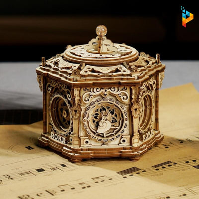 Boite à secret coffret mécanique-Puzzledebois ™