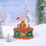 Boule de Noël enchantée musicale puzzle 3D en bois-Puzzledebois ™