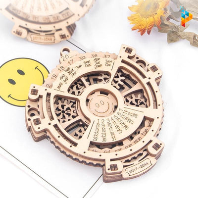 Calendrier perpétuel mécanique puzzle 3D en bois-Puzzledebois ™