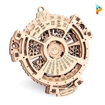 Calendrier perpétuel mécanique puzzle 3D en bois-Puzzledebois ™