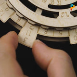 Calendrier perpétuel puzzle 3D mécanique en bois maquette-Puzzledebois ™