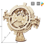 Calendrier perpétuel puzzle 3D mécanique en bois maquette-Puzzledebois ™