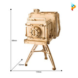 Camera vintage puzzle mécanique 3D en bois-Puzzledebois ™