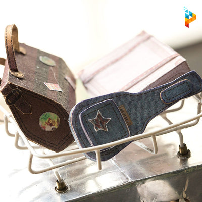 Camping car en vacances miniature puzzle 3D en bois-Puzzledebois ™