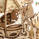 Carrosse citrouille puzzle 3D en bois mécanique-Puzzledebois ™