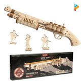 Fusil à pompe puzzle 3D en bois-Puzzledebois ™