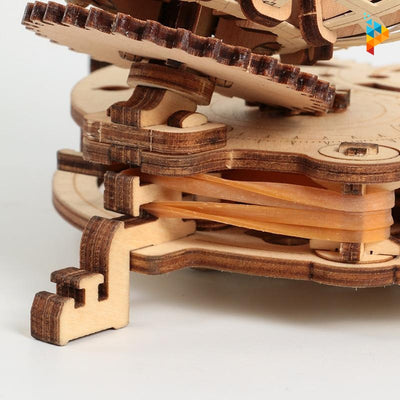 Globe terrestre navette spatiale mécanique puzzle 3D en bois-Puzzledebois ™