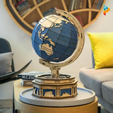 Globe terrestre puzzle en bois 3D mécanique-Puzzledebois ™