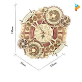 Horloge zodiacale mécanique 3D puzzle en bois-Puzzledebois ™