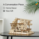 Jeu de bille artisanal mécanique puzzle en bois 3D-Puzzledebois ™