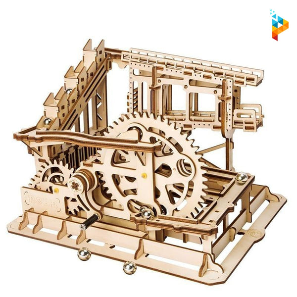 Jeu de bille artisanal mécanique puzzle en bois 3D-Puzzledebois ™