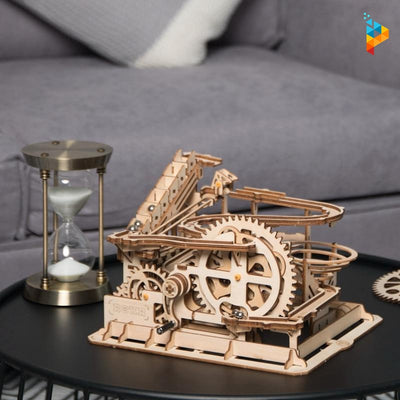 Jeu de bille Marble Run usine hydraulique puzzle 3D mécanique en bois-Puzzledebois ™