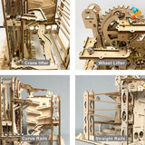 Jeu de bille mécanique puzzle 3D en bois-Puzzledebois ™