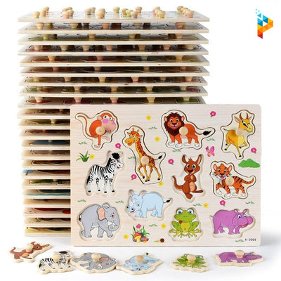 L' Alphabet Montessori puzzle en bois éducatif enfant-Puzzledebois ™