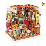 La bibliothèque de Sam maison de poupée puzzle en bois-Puzzledebois ™