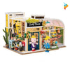 La boutique de fleurs de Teddy maison de poupée puzzle 3D en bois-Puzzledebois ™