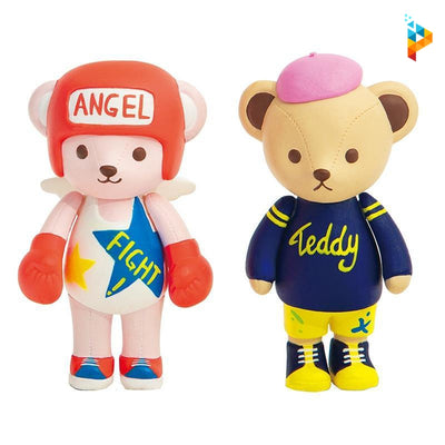 L'atelier de peinture de Teddy maison de poupée puzzle 3D en bois-Puzzledebois ™