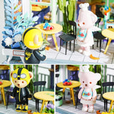 Le café de Teddy maison de poupée puzzle 3D en bois-Puzzledebois ™