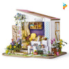 Le porche de Lily maison de poupée puzzle en bois-Puzzledebois ™