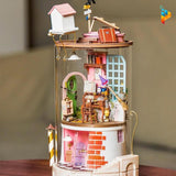 Le voisin magicien maison de poupée puzzle 3D en bois-Puzzledebois ™