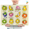 Les Fruits 2 Montessori puzzle en bois éducatif enfant-Puzzledebois ™