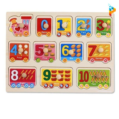 Les fruits Montessori puzzle en bois éducatif enfant-Puzzledebois ™