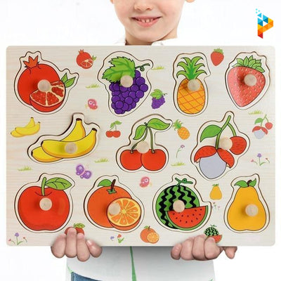 Les Fruits Montessori puzzle en bois éducatif enfant-Puzzledebois ™