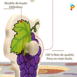 Les Légumes Montessori puzzle en bois éducatif enfant-Puzzledebois ™