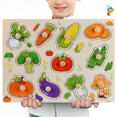 Les Légumes Montessori puzzle en bois éducatif enfant-Puzzledebois ™