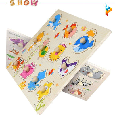Les Nombres Montessori puzzle en bois éducatif enfant-Puzzledebois ™