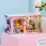 L'hôtel particulier de Jessica maison de poupée puzzle 3D en bois-Puzzledebois ™