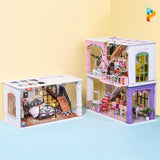 L'hôtel particulier de Jessica maison de poupée puzzle 3D en bois-Puzzledebois ™
