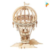 Montgolfière ballon puzzle mécanique 3D en bois-Puzzledebois ™