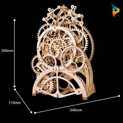 Pendulum Engrenage mécanique puzzle 3D en bois-Puzzledebois ™