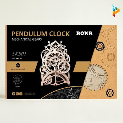 Pendulum Engrenage mécanique puzzle 3D en bois-Puzzledebois ™