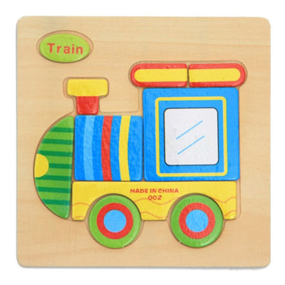 La Locomotive Montessori Puzzle en bois Educatif