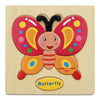 Le Papillon Montessori Puzzle en bois Educatif