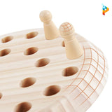 Jeu de Mémoire Montessori Puzzle 3D en bois Educatif