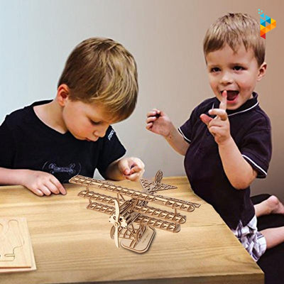 Puzzle en bois 3D Airplane