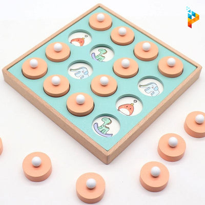 Montessori puzzle en bois jeu de mémoire