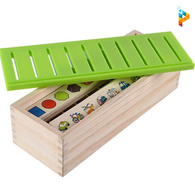 Mathématique cognitive Montessori Puzzle 3D en bois