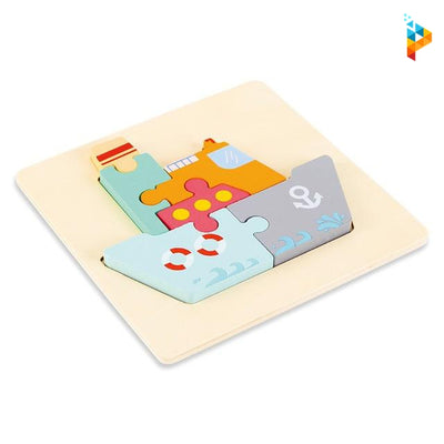 Les Machines Montessori Puzzle 3D Educatif